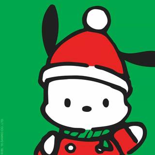 Christmas Pochacco wallpaper