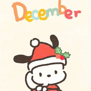 Christmas Pochacco wallpaper