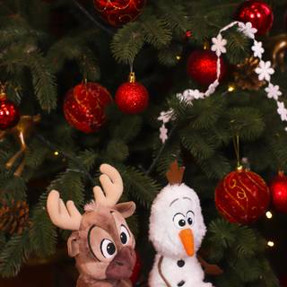 Christmas Olaf wallpaper