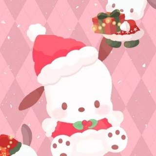 Christmas Pochacco wallpaper