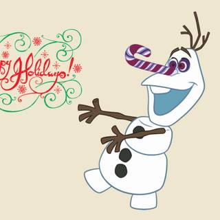 Christmas Olaf wallpaper
