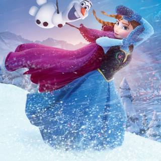 Christmas Olaf wallpaper