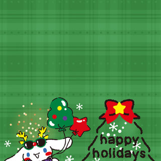 Cinnamoroll Xmas wallpaper