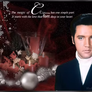 Elvis Presley Christmas wallpaper