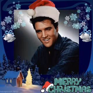 Elvis Presley Christmas wallpaper