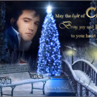 Elvis Presley Christmas wallpaper
