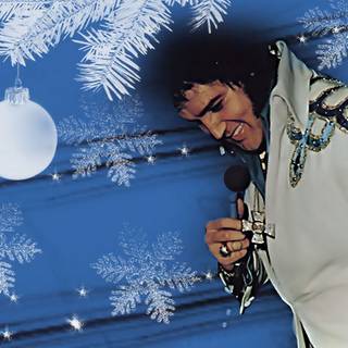 Elvis Presley Christmas wallpaper