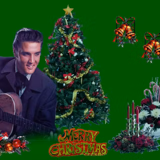 Elvis Presley Christmas wallpaper