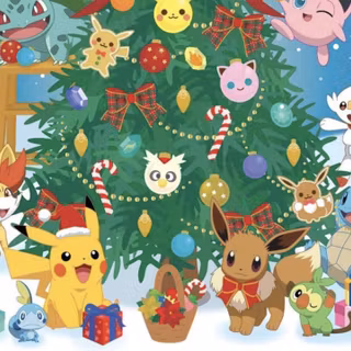 Pokémon Merry Christmas wallpaper