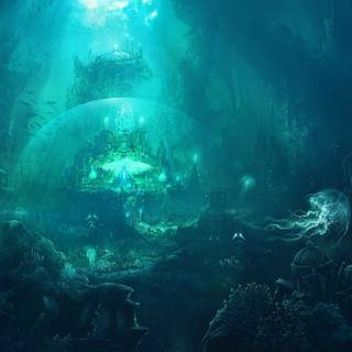 Ocean fantasy wallpaper