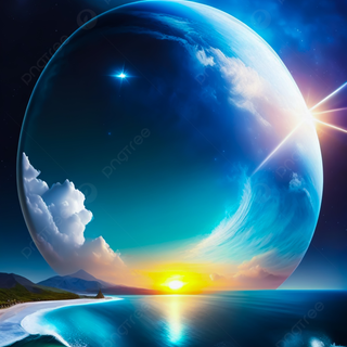 Ocean fantasy wallpaper