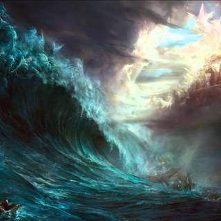 Ocean fantasy wallpaper