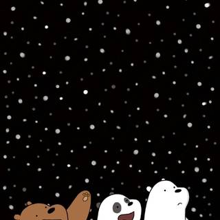 We Bare Bears winter wallpaper