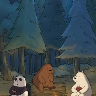 We Bare Bears winter wallpaper