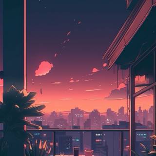 Lofi vibe wallpaper