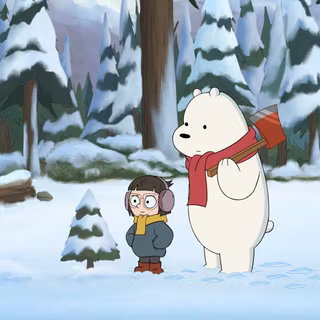 We Bare Bears winter wallpaper