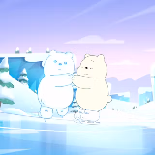 We Bare Bears winter wallpaper