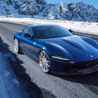 Ferrari winter wallpaper