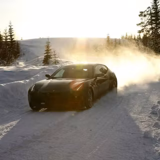 Ferrari winter wallpaper