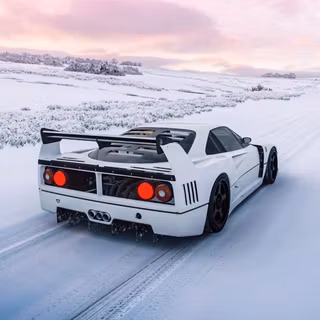 Ferrari winter wallpaper