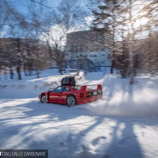 Ferrari winter wallpaper