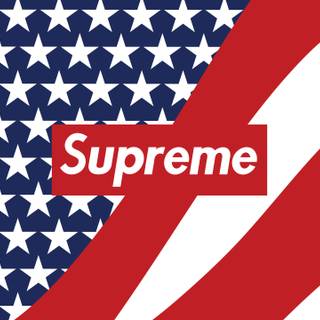 Supreme red desktop 4k wallpaper