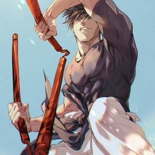 Toji Fushiguro phone wallpaper