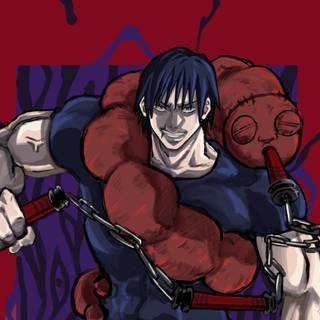 Fushiguro Toji 4k wallpaper