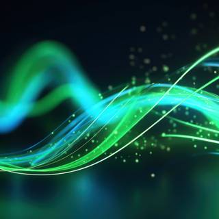 4k abstract green wallpaper