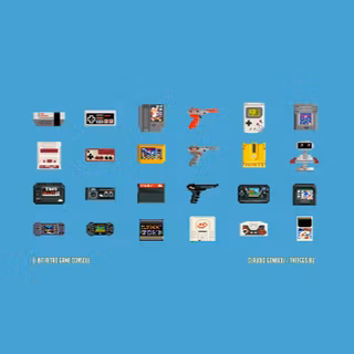 Retro game 4k wallpaper