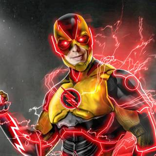 Reverse Flash iPhone wallpaper