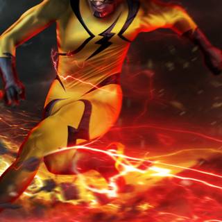 Reverse Flash iPhone wallpaper