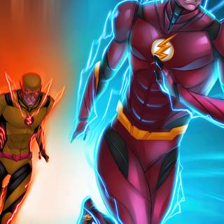 Reverse Flash iPhone wallpaper
