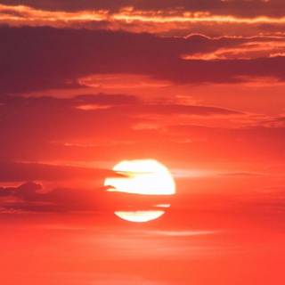 Sun and sky wallpaper