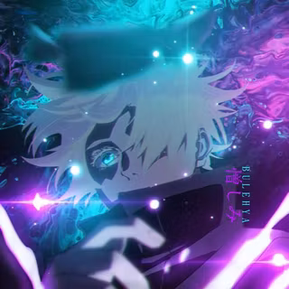 Neon anime phone wallpaper