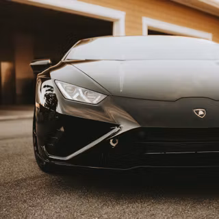 Black Lamborghini iPhone wallpaper