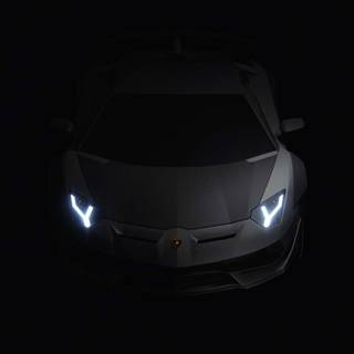 Black Lamborghini iPhone wallpaper