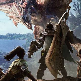 Monster Hunter World phone wallpaper