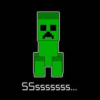Minecraft Creeper phone wallpaper