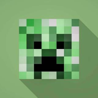 Minecraft Creeper phone wallpaper