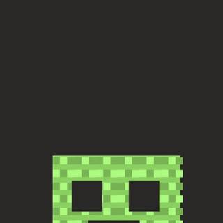 Minecraft Creeper phone wallpaper