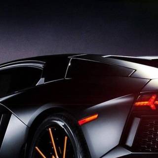 Black Lamborghini iPhone wallpaper