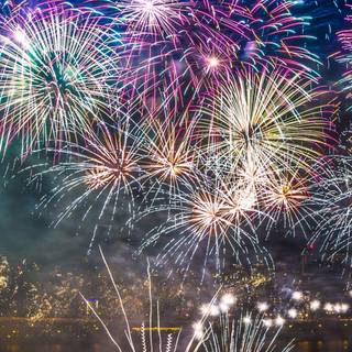 Fireworks phone wallpaper