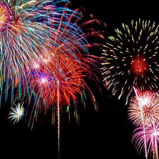 Fireworks phone wallpaper