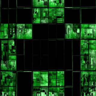 Minecraft Creeper phone wallpaper