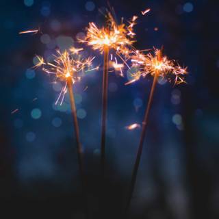 Fireworks phone wallpaper