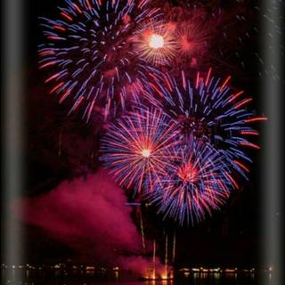 Fireworks phone wallpaper