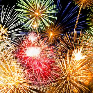 Fireworks phone wallpaper