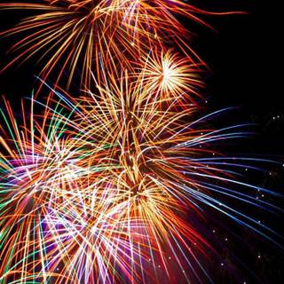 Fireworks phone wallpaper