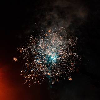 Fireworks phone wallpaper
